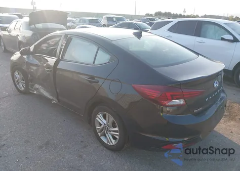 2019 Hyundai Elantra Sel from USA, damaged, VIN 5NPD84LF6KH419543
